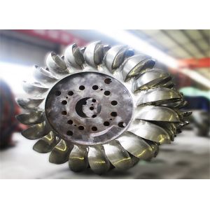 0.5 MW-20MW Power Output Pelton Turbine Generator With Horizontal Installation