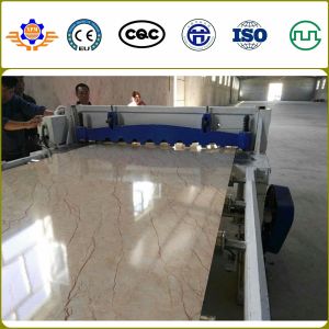 PVC Artificial Marble Production Line Sheet Making Machine 400Kg/H 500-550Pcs