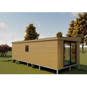 Cheap Modular Light Gauge Steel Frame Prefabricated Bungalow , Cheap Earthquake Prefab for sale
