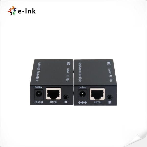 Quality HDMI via CAT5e/6 Extender 60M with IR supports two-way infrared transmission wholesale