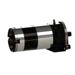 Cheap Lever Type Hollow Four Jaw Double Action Feeding Chuck for sale