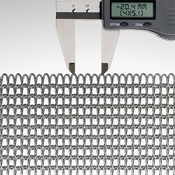 Food Grade 304 316L 201 Stainless Steel Chain Link Spiral Wire Mesh Conveyor Belt