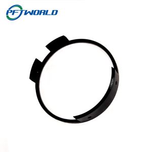 CNC Aluminum Parts Machined Accessories Black Anodizing