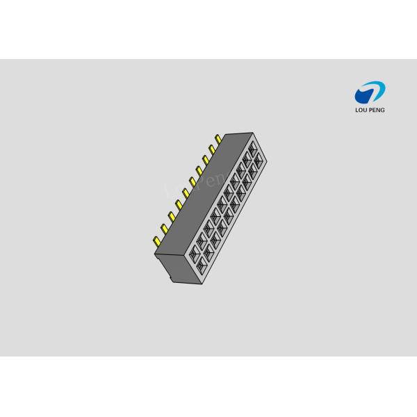 Female header, PCB Mount Receptacle, Vertical, Board-to-Board, 20 Position, 2