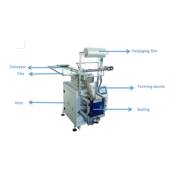 Semi-automatic Screws Hardware Small Bag Sealing Packing Filling Packaging Machine