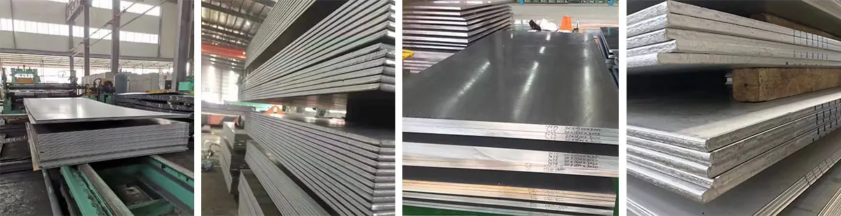 4340 Carbon Steel Sheet Thickness Galvanized Mild Steel Plates PE Coated 1 - 12m