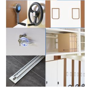 Knock Down Structure Hanging Folders Mobile Archive System Unfolded