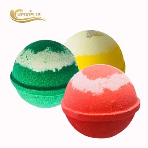 Personalized 140g Large Custom Bath Bombs Sweet , Lemon , Rose Fragrance