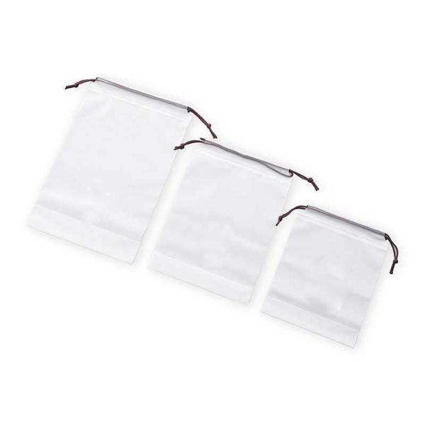 15cm*20cm Drawstring Plastic Bag Waterproof 50-200microns Thickness