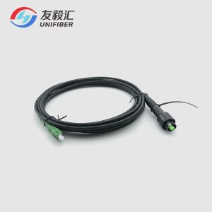Cheap Outdoor Mini SC to SC/APC Pre Connectorized Fiber Drop Cable Patch Cord 1~150m for sale