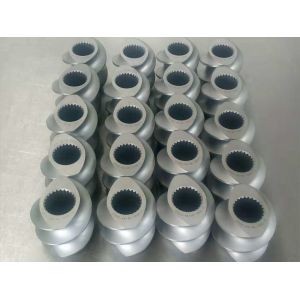 316L Model 75 Extruder Machine Parts CNC Machining Screw Segments