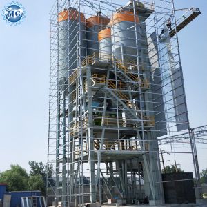 High Efficiency Dry Mortar Mixer Continuous With Automatic Heating System