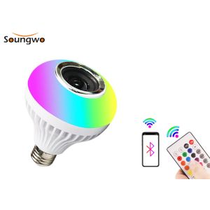 Bedroom E27 Bluetooth Bulb Music Playing Light Bulbs 500LM 4 Lighting Modes