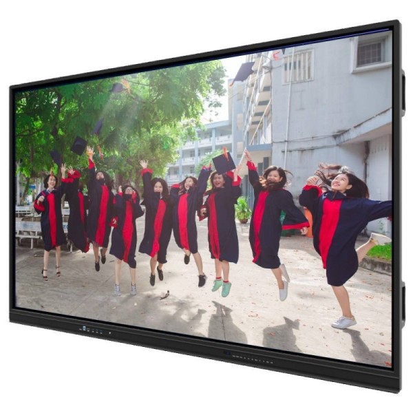 Positioning Accuracy below 2mm Interactive Flat Panel in 98 inch 110 inch sizes optimized for seamless touch response and detailed image clarity
