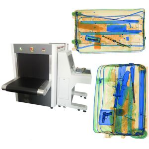 X Ray Baggage And Parcel Inspection SPX-6550 with 160kv Generator For Bank Use