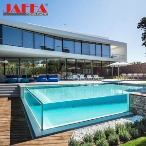 Custom Explosion Proof Acrylic Infinity Pools Acrylic Infinity Swimming Pools