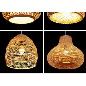 Bamboo Chandelier For Project Rattan Chandelier Retro Art Homestay Tea Room