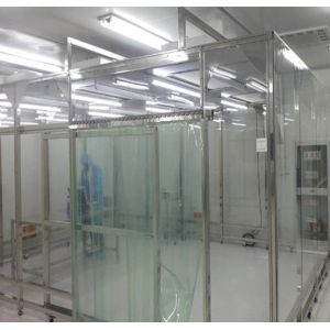 High Illumination Softwall Clean Room H14 Non Unidirectional Air Flow