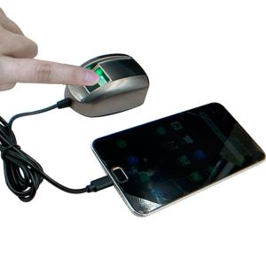 China Android USB Portable Biometric Fingerprint Reader for Handheld Police Scanner  with free SDK on sale