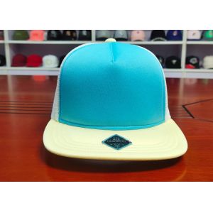 Fashionable Mix Color Blank Custom design logo Flat Bill Plastic buckle Snapback
