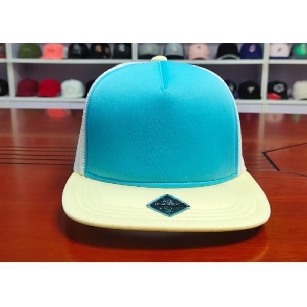 Quality Fashionable Mix Color Blank Custom design logo Flat Bill Plastic buckle Snapback Caps Hats wholesale