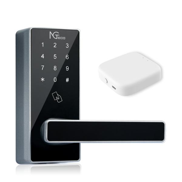 Quality wireless zigbee Keypad Smart Lock unlock and control remotely for short-rental apartment wholesale