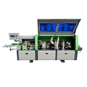 1300 KG Weight Straight Automatic Edge Banding Machine with Trimmer and Power