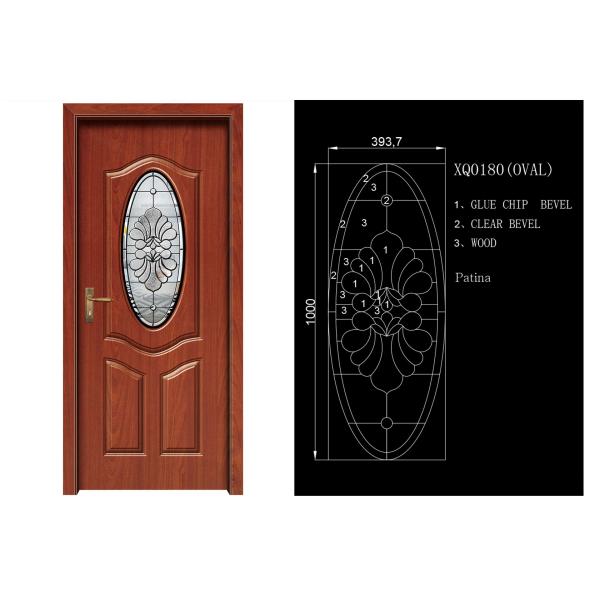 Quality Clear / Bronze Exquisitely Beveled Edge Glass Stunningly Flat Round wholesale