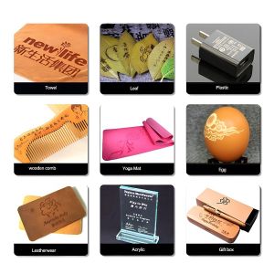 Laser Wavelength 30W 35W 60W Galvo CO2 Laser Marking Engraving Machine for