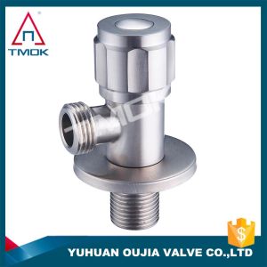 1/2*3/4" stainless steel angle valve male NPT thread control valve return flow