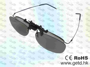 3D TV Anti-scratch Circular polarized 3D glasses CP720GTS16