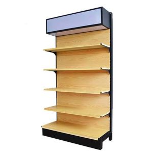 Supermarket rack shelf heavy duty