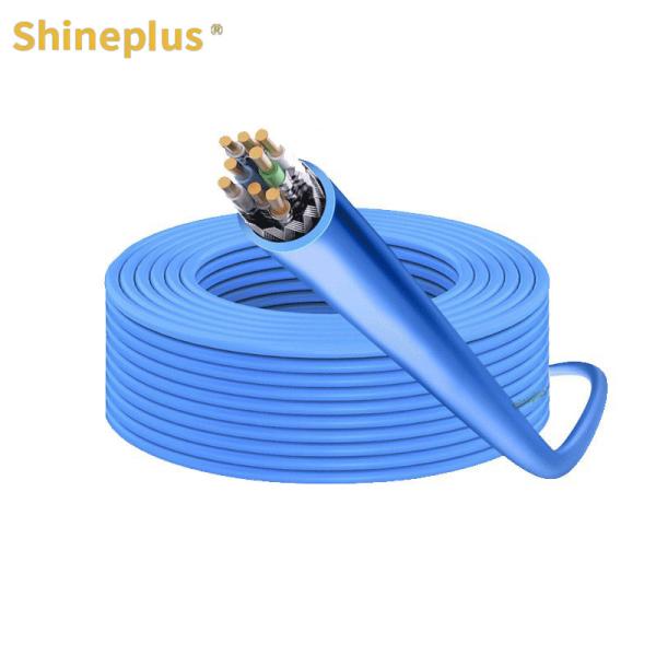 Quality Class 7 8 Core Twisted-Pair Network Cable Coil Double Shielded Network Cable Class 7 10 Gigabit Cable For Routers wholesale