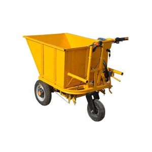 China Vegetable Greenhouse 350W 5 Km/H 200kgs Hand Dump Trolley on sale