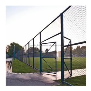 Galvanized Diamond Hole Chain Link Fence Design for 50*50mm Openings and Metal