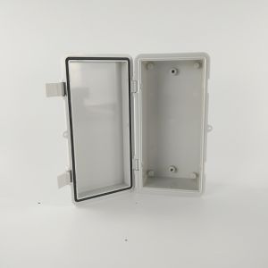 200*100*70 IP67 Buckle Type ABS PC Waterproof wall mount hinged lids Plastic