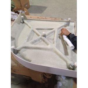 China sector acrylic shower base with good quality