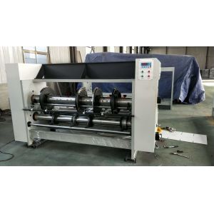 Manual Feeder Cardboard Box 21mm Rotary Slotter Machine