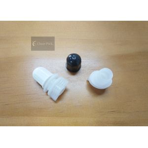 12 Millimeter Diameter Pour Spout Caps 100% Plastic PE Material