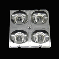 Optical grade PMMA 5050 SMD LED Lens For High Bay Flood Light