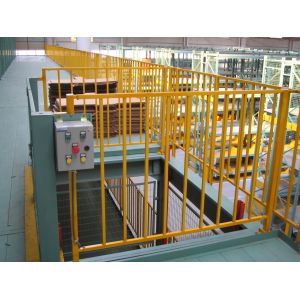 1000kg/M2 Load Capacity Mezzanine Warehouse System Power Coating Finish