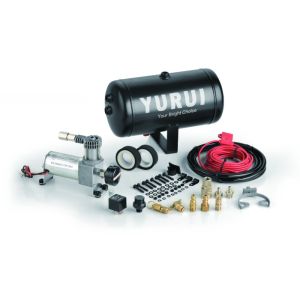 Cheap Yurui 7001 Onboard Air Compressor Kit With 1 Gallon Air Tank 120 Psi for sale