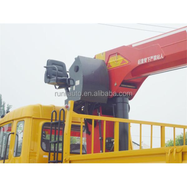 Dongfeng 6x4 Cargo Truck With Crane 16 Ton Truck Mounted Crane