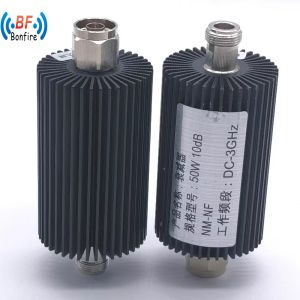 10W 20W 50W 100W 200W RF Low Pim Passive Coaxial Attenuator for Wireless