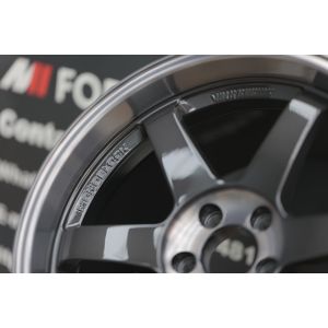 Rays Volk Racing Forged Wheels Te37 SL Double Black Deep Dish