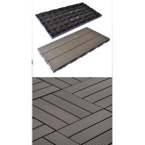 Anti Pressure WPC DIY Decking 90 X 90MM HDPE Wood Plastic Composite Boards
