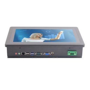 11inch Embedded Industrial Pc , 24v Fanless All In One Pc