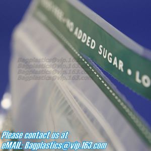 Biodegradable Material LDPE Biohazard Specimen Bag with Zipper, opaque Specimen
