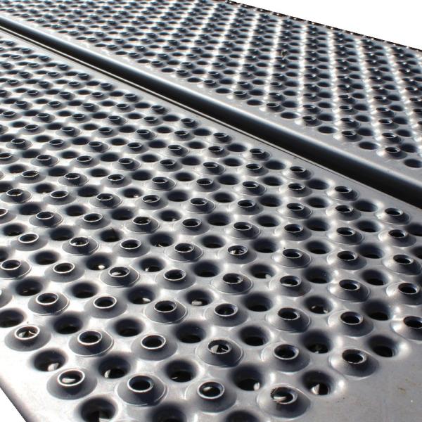 Quality Q235 Carbon Steel Perforated Grip Strut Grating 2MM-3MM wholesale