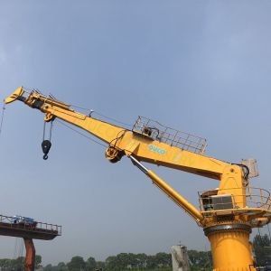 Electric 1.5T Hydraulic 36M Telescopic Boom Crane